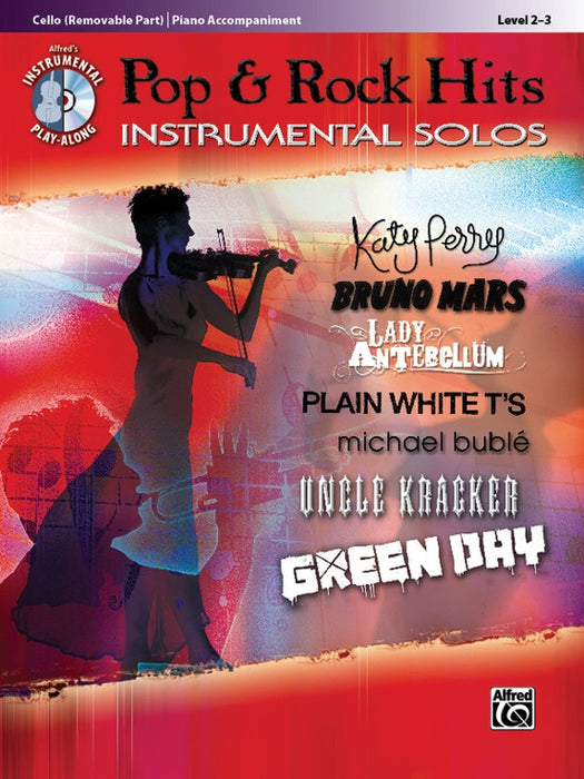 Pop & Rock Hits Instrumental Solos - Cello/CD Alfred 37445