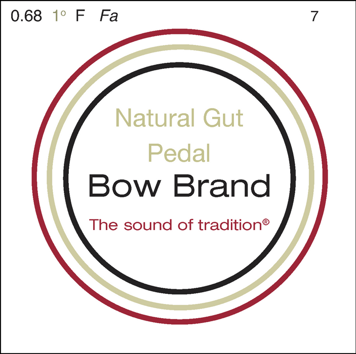 Bow Brand Natural Gut - Pedal Harp String, Octave 1 F