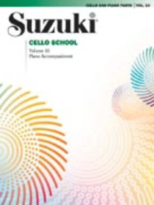 Suzuki Cello School Book/Volume 10 - Piano Accompaniment International Edition Summy Birchard 0366S