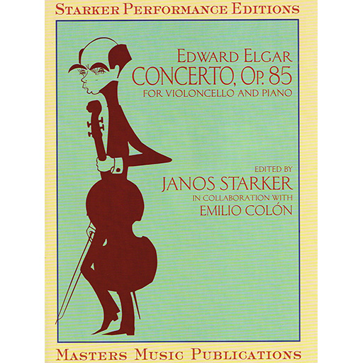 Elgar - Concerto in Emin Op85 - Cello/Piano edited by Starker M3708