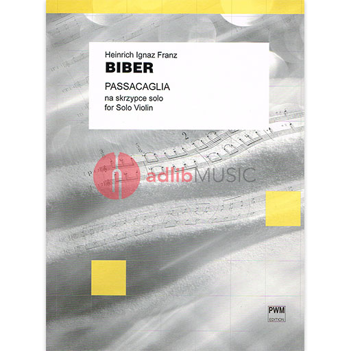 Biber - Passacaglia - Violin Solo PWM PWM8989