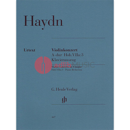 Haydn - Concerto in Amaj - Violin/Piano Accompaniment Henle HN447