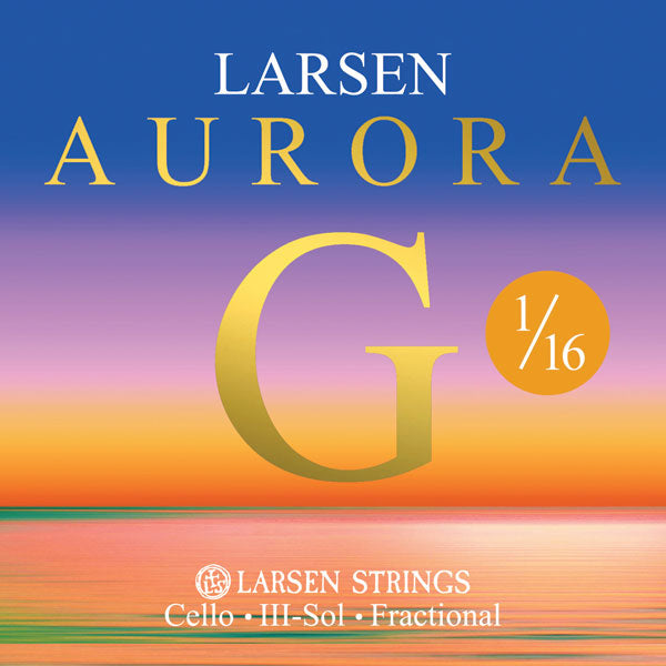 Larsen Aurora Cello G String Medium 1/16