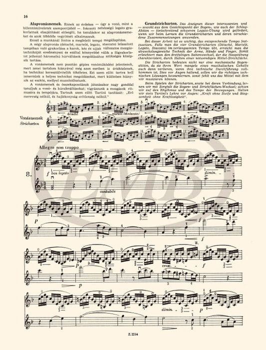 Dont - Gradus ad Parnassum Op38/1 - Violin/2nd Violin Accompaniment EMB Z2214