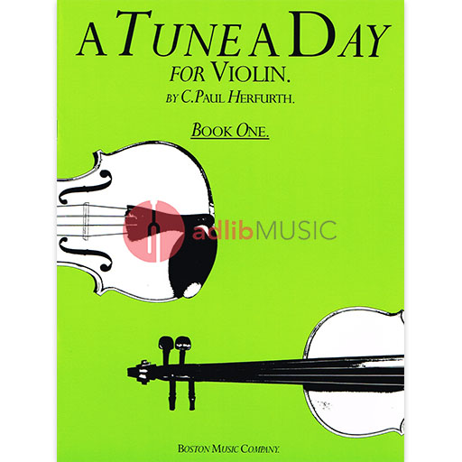 Tune a Day Book 1 - Violin by Herfurth Boston BM10280