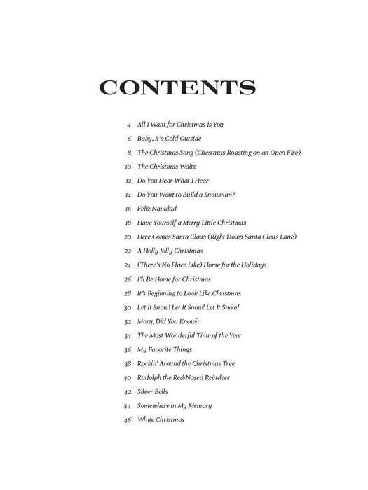 Christmas Hits for Two Violins - Violin Duet - Hal Leonard 172466