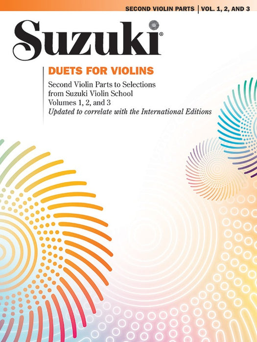 Suzuki Duets for Violin - Summy Birchard 0093S