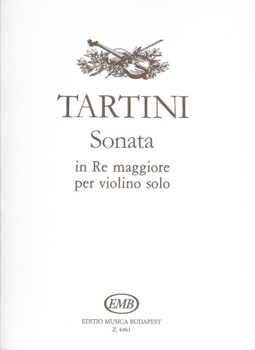 Tartini - Sonata in Dmaj - Violin Solo EMB Z6461
