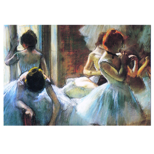 Greeting Card Tanzerinnen By Edgar Degas