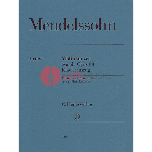 Mendelssohn - Concerto Op64 in Emin - Violin/Piano Accompaniment edited by Scheideler Henle HN720