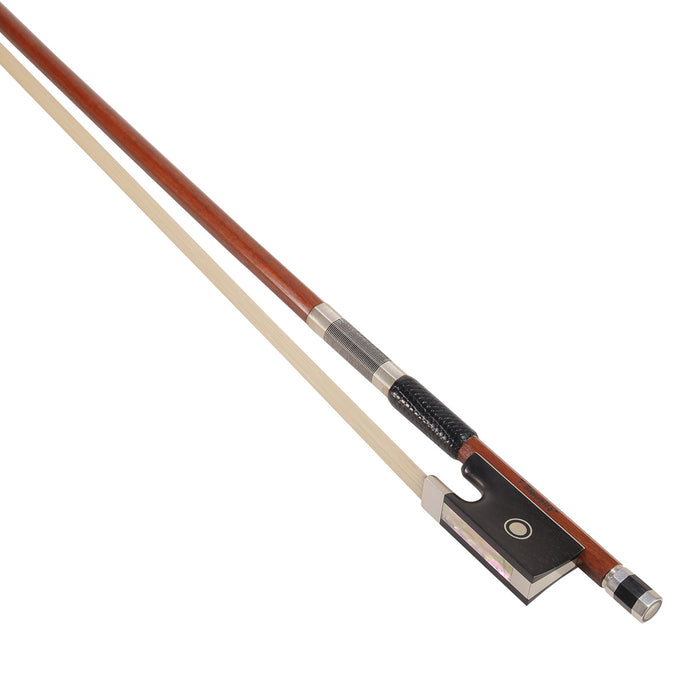 T. Siqueira Silver Classic Violin Bow Brazil