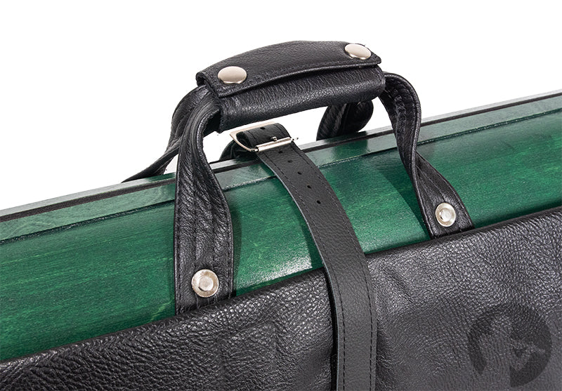 Violin Case - Wiseman Wooden Oblong Case, 4/4, Green