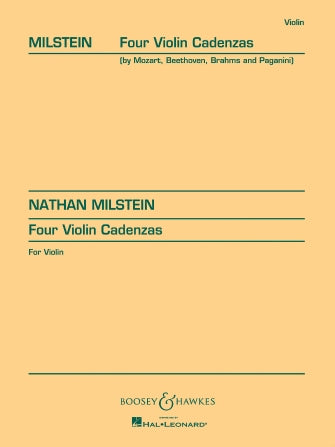 Milstein - 4 Violin Cadenzas - Violin Solo Schirmer 50333210