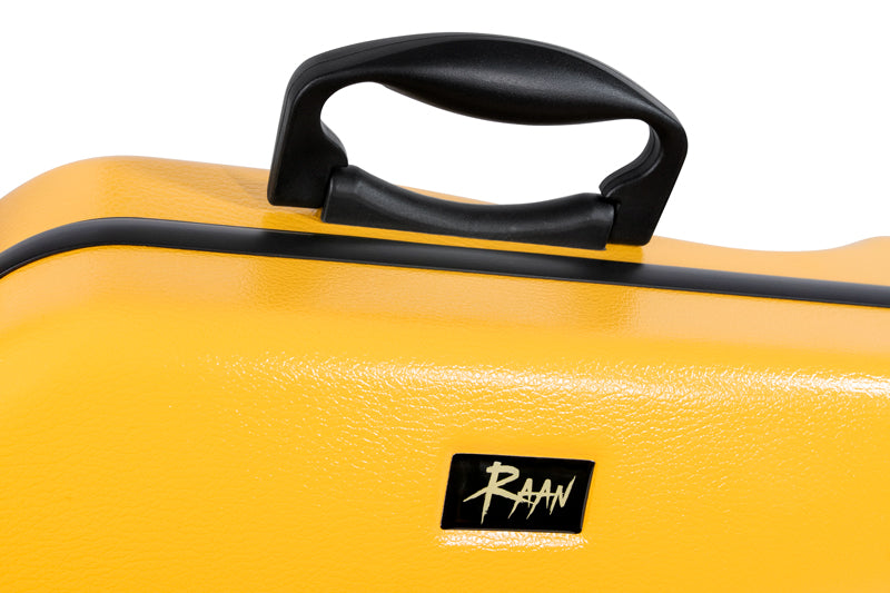 RAAN Shaped Violin Case Sunflower Yellow 1/2-1/4