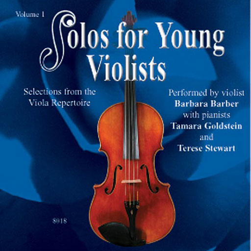 Solos for Young Violists Volume 1 - CD 8018