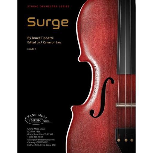 Tippette Surge String Orchestra Grade 3 Score/Parts edited by Law