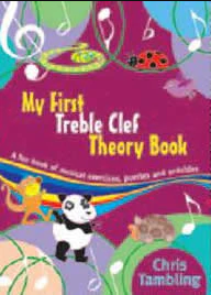 My First Treble Clef Theory Book by Tambling Mayhew M3612197