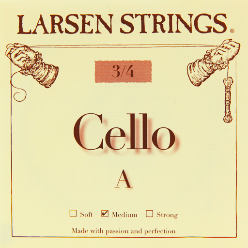 Larsen Original Cello A String Medium 3/4