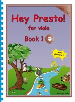 Hey Presto! for Viola Book 1 - Bronze - Viola Georgia Vale Hey Presto Strings /CD
