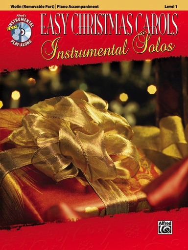 EASY CHRISTMAS CAROLS INST SOLOS VIOLIN - ALFRED