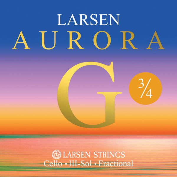 Larsen Aurora Cello G String Medium 3/4