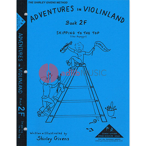 Adventures in Violinland Book 2F - Violin by Givens SS2F