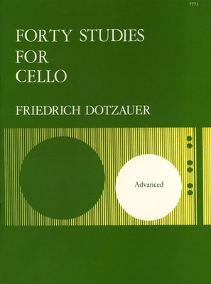 Dotzauer - 40 Studies - Cello Stainer & Bell 7771