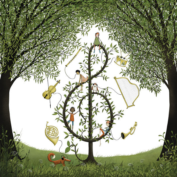 Music Serviettes or Lunch Napkins "Music was my First Love"