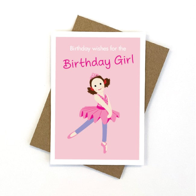 Greeting Card - Happy Birthday Jemima Ballerina Playschool