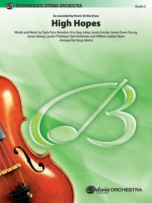 High Hopes String Orchestra Grade 2 Score/Parts arranged by Adams