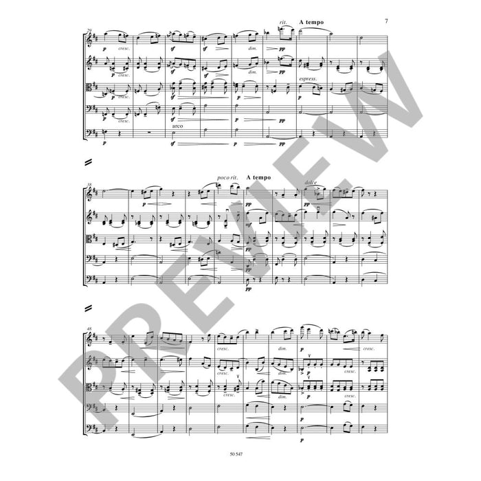 Elgar - Salut d'Amour - String Quartet Parts Schott ED9404