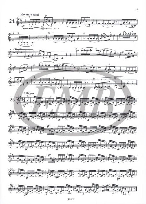 Wohlfahrt - Studies Op45 Complete - Violin edited by Sandor EMB Z3797