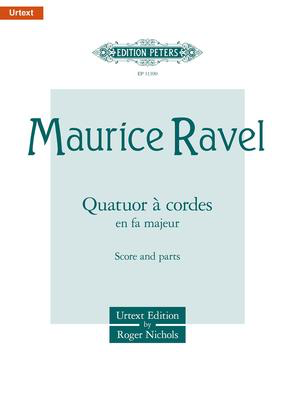 String Quartet In F Major - Maurice Ravel - Edition Peters String Quartet